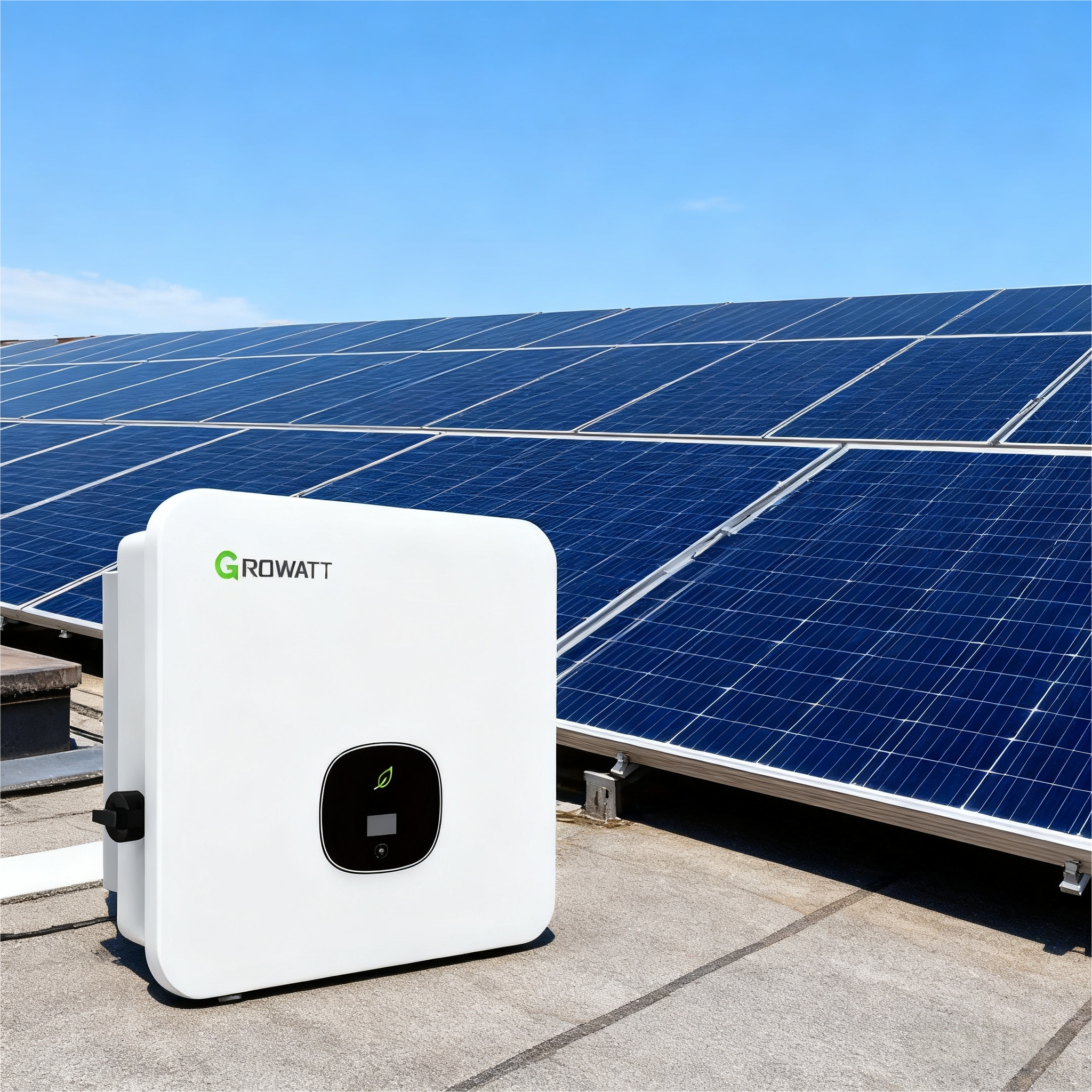 How Does a Hybrid Growatt PV Inverter Manage Solar Power